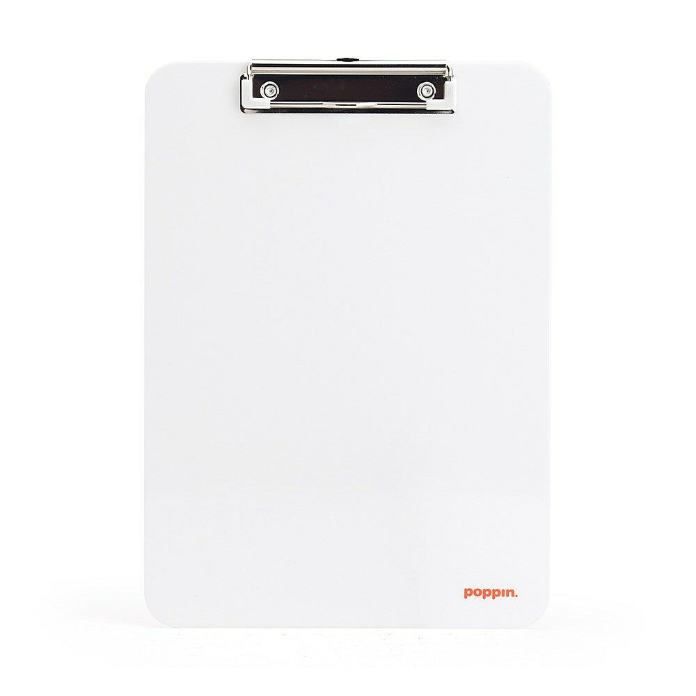 Poppin Clipboard - 9" x 12-1/2" - White