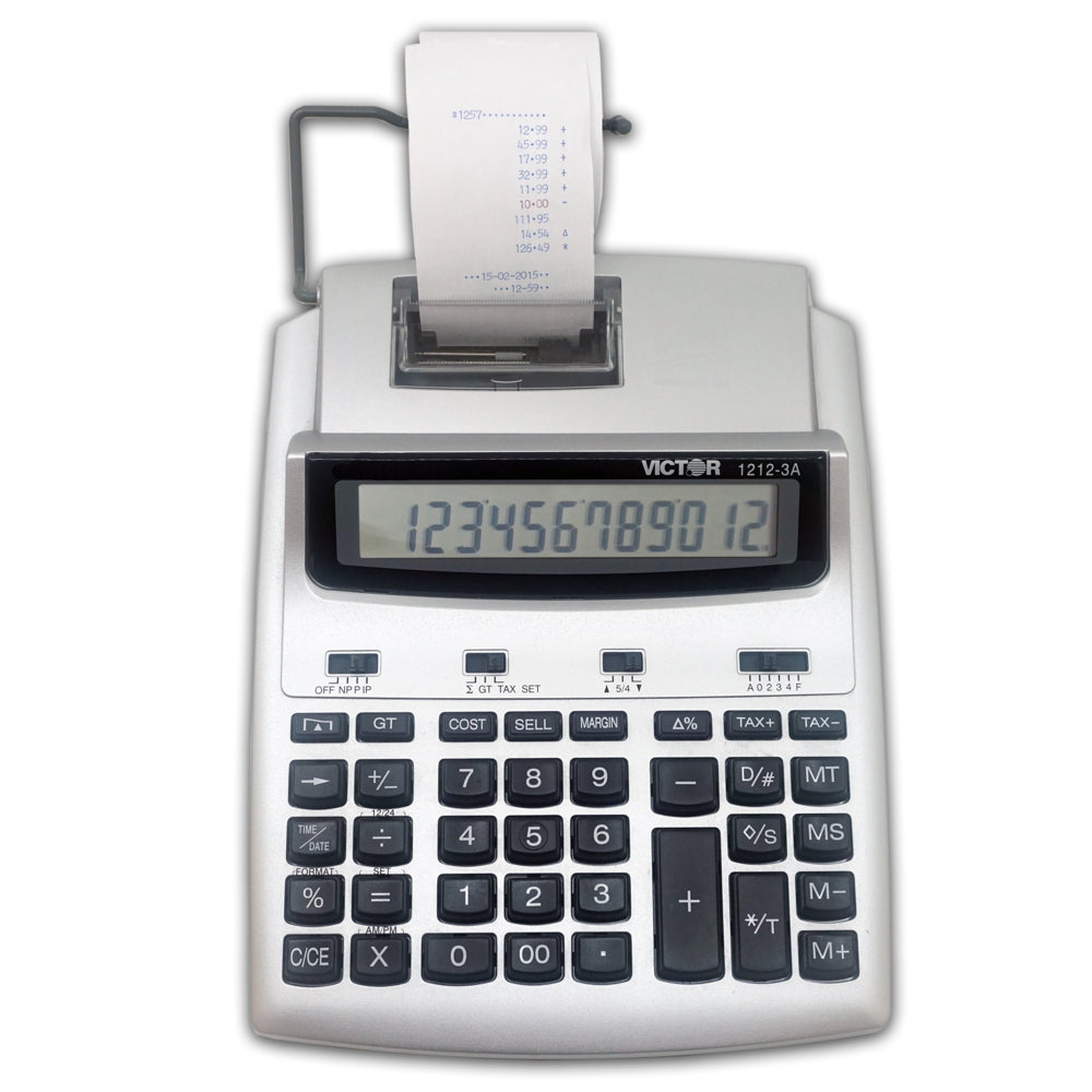 Calculatrice d'impression commerciale Victor 12123A - 12 chiffres