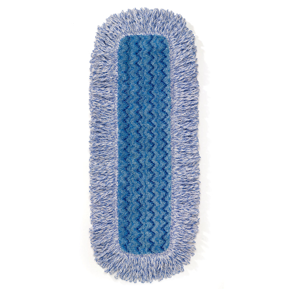 Rubbermaid Commercial HYGEN 18" Microfiber High Absorbency Mop - Blue