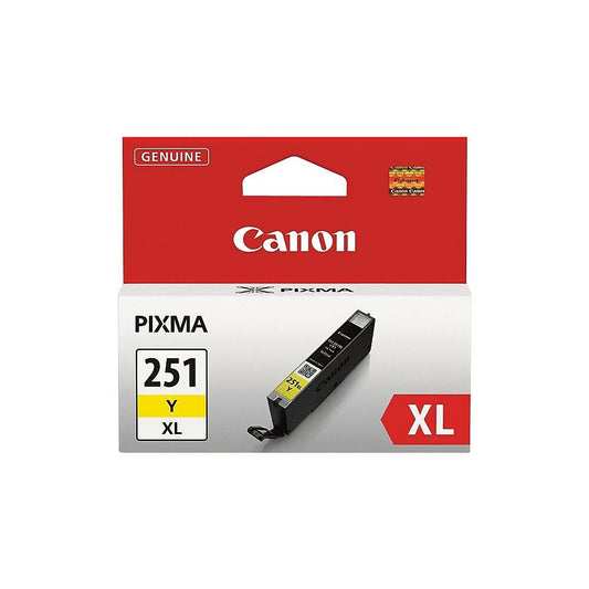 Réservoir d'encre jaune Canon CLI-251XL, haut rendement