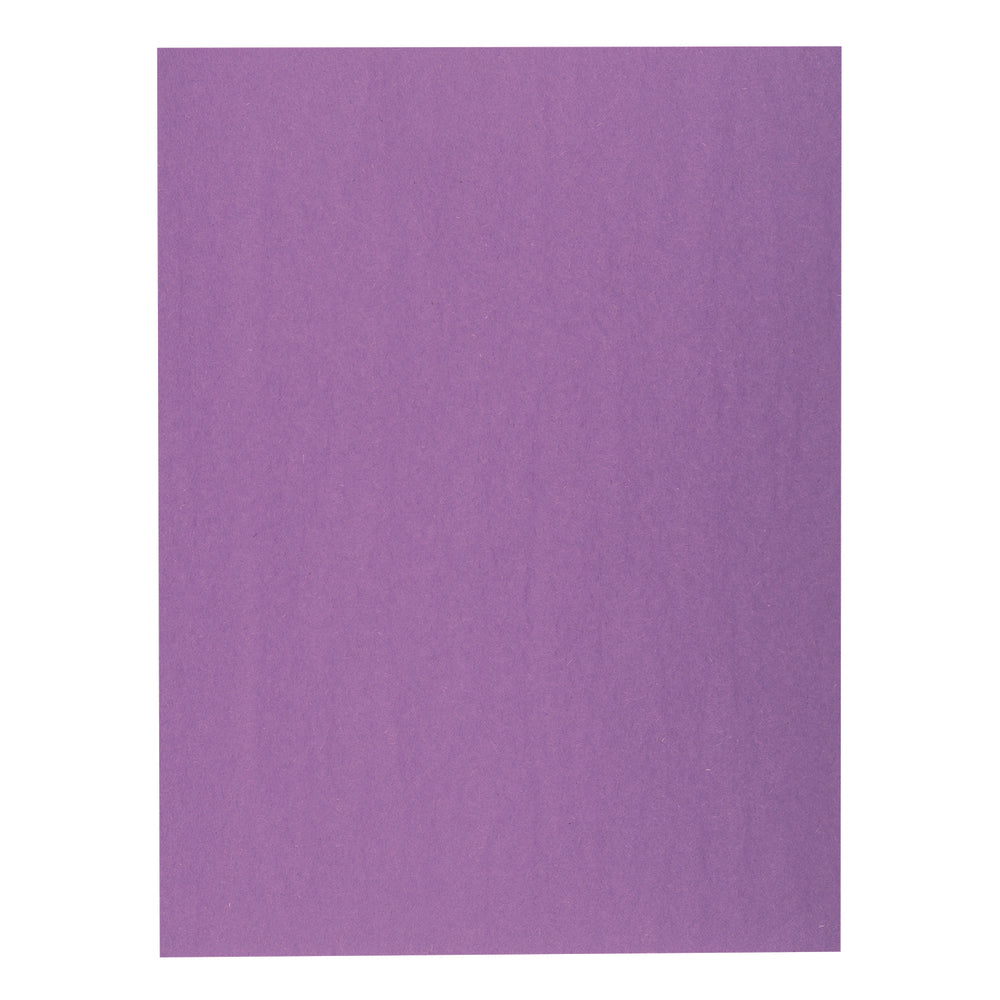Papier de construction North American Paper Inc. – 45,7 x 61 cm – Violet – 48 feuilles