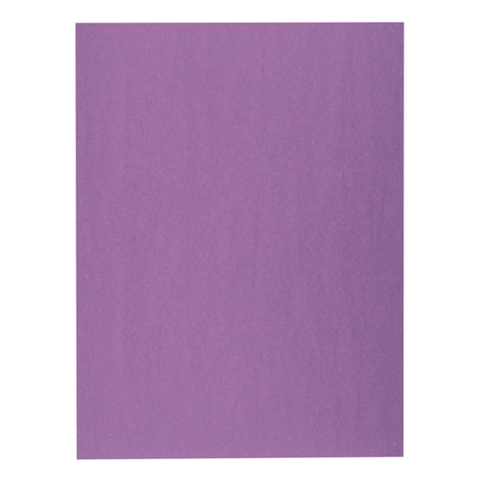 Papier de construction North American Paper Inc. – 45,7 x 61 cm – Violet – 48 feuilles