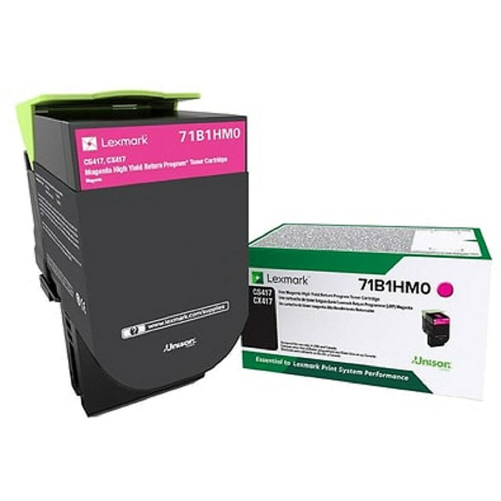 Lexmark CS/X417/517 Magenta High Yield Return Program Toner Cartridge (71B1HM0)