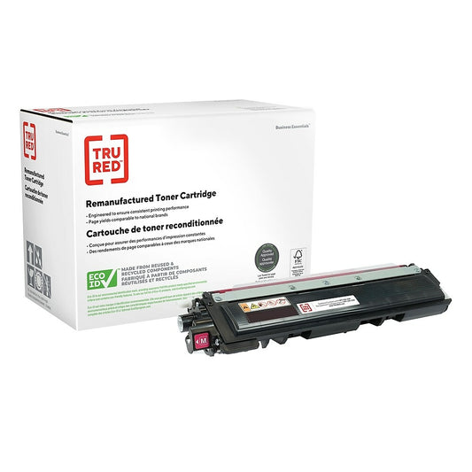 Cartouche de toner reconditionnée TRU RED Brother TN210M - Rendement standard - Magenta