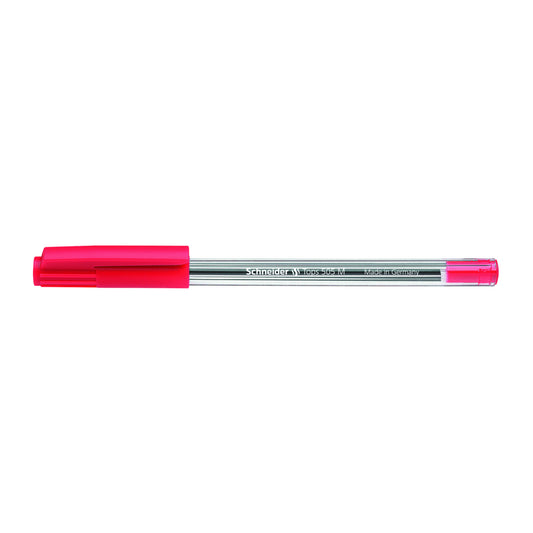 Stylo à bille Schneider Tops 505 Medium - Lot de 10 - Rouge