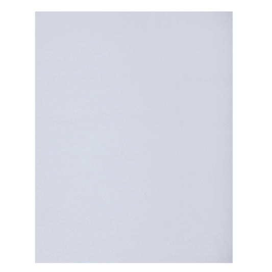 North American Paper Inc. Bristol Board - 7" x 7" - White - 48 Pack
