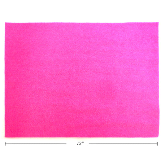 Selectum Felt Sheets - 9"W x 12"L - Pink - 10 Pack