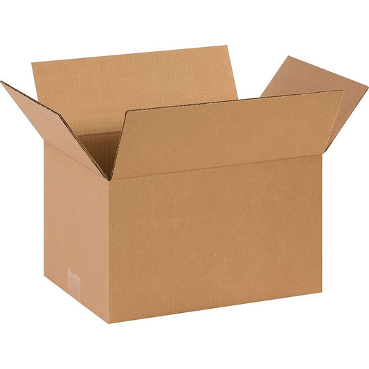 Staples Corrugated Boxes - 14" L x 10" W x 8" H - 25 Pack