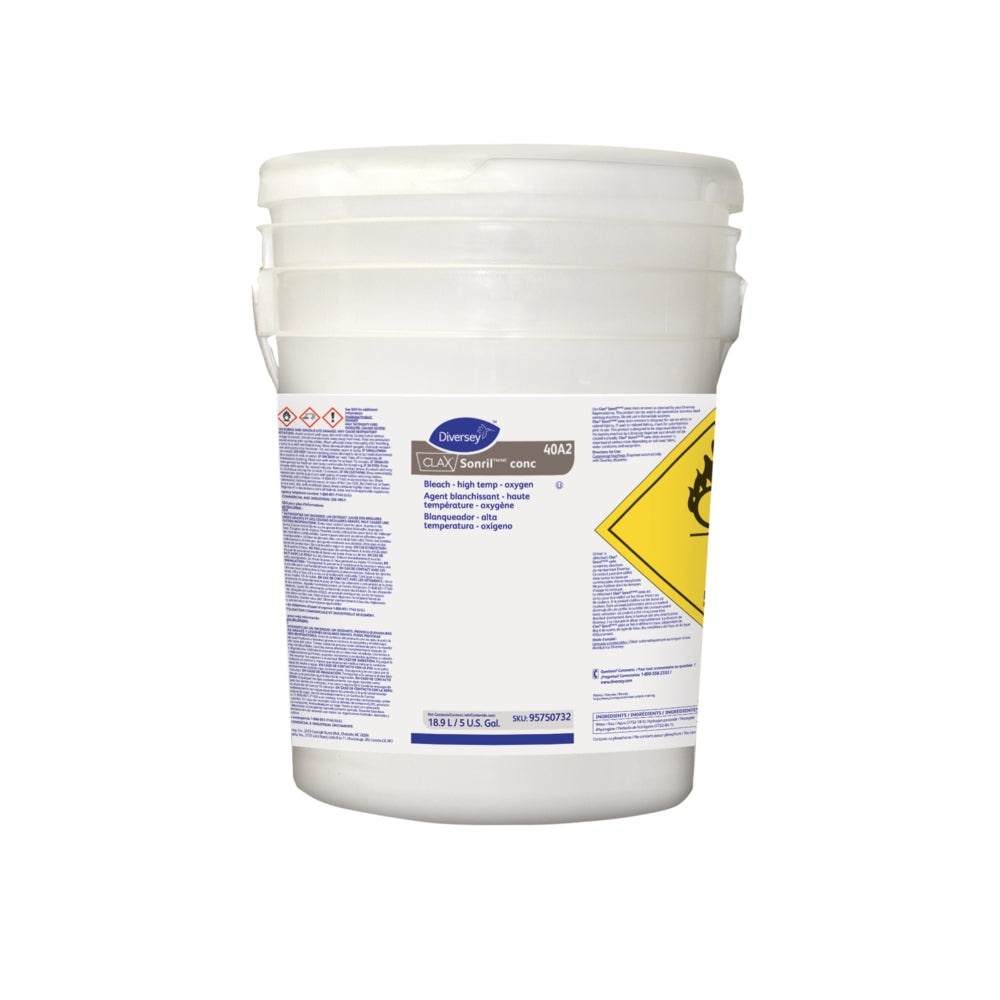 Seau Diversey Clax Sonril - 18,9 L