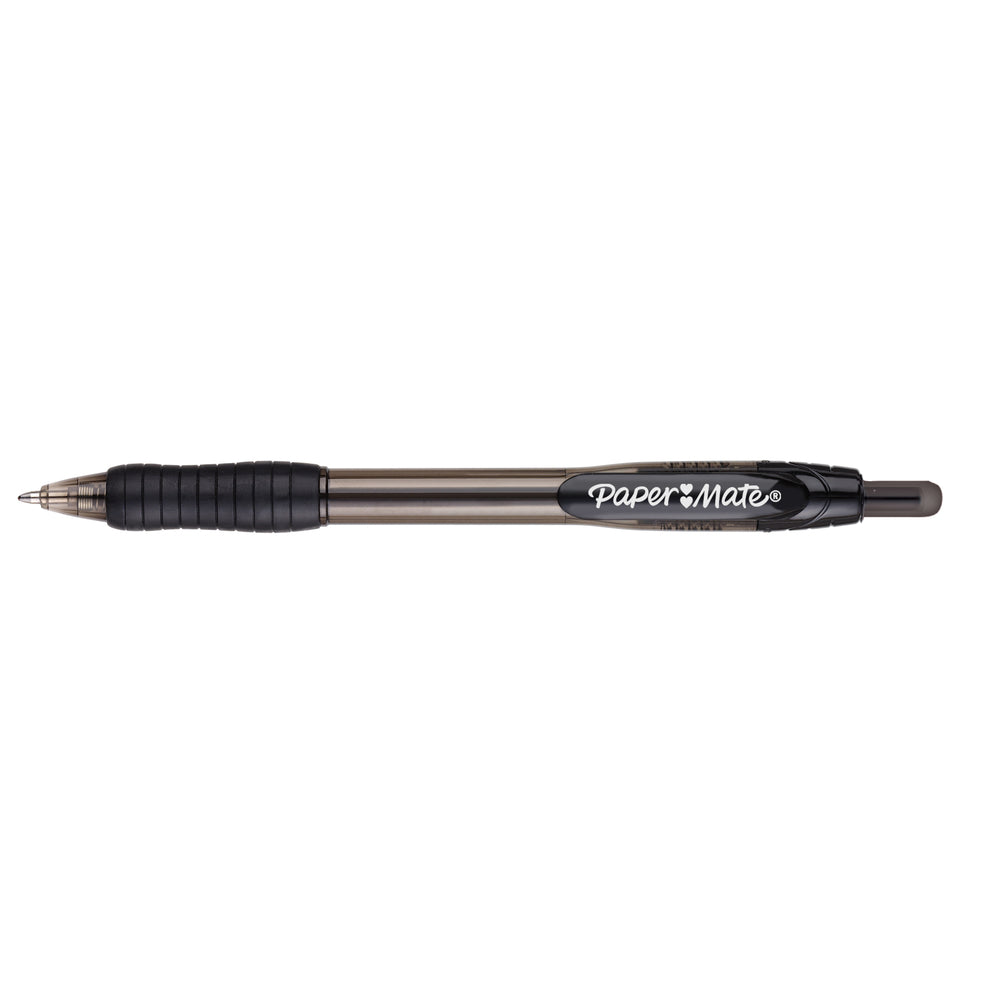 Stylos à bille rétractables Paper Mate Profile - 1,4 mm - Encre noire