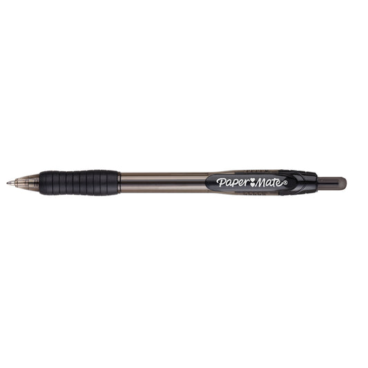 Stylos à bille rétractables Paper Mate Profile - 1,4 mm - Encre noire