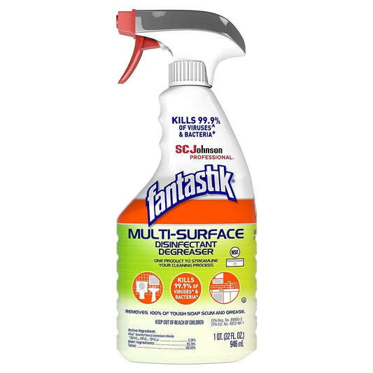 Dégraissant désinfectant multi-surfaces Fantastik - 946 ml