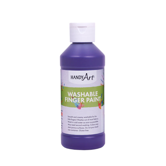 Handy Art Washable Finger Paint - Purple - 236 mL