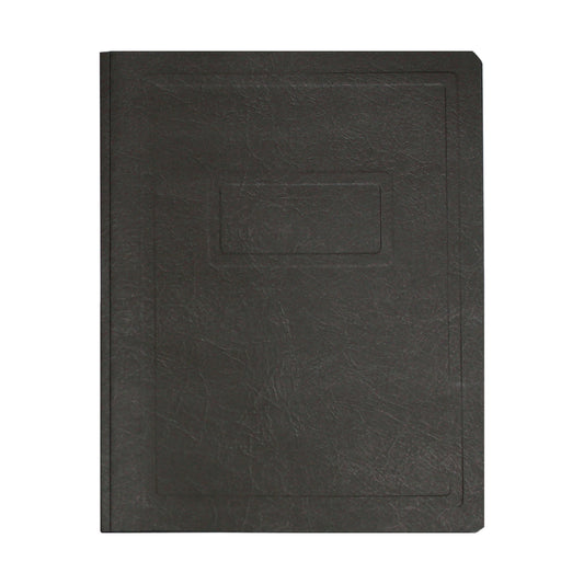 Couvertures de rapport Hilroy - 11 1/2" x 9 1/8" - Noir - Paquet de 25