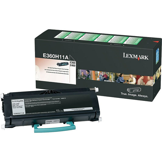 Cartouche de toner noir Lexmark E360H11A - Haute capacité (E360H11A)