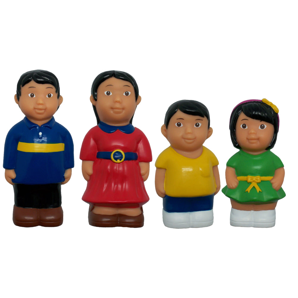 Get Ready Kids Asian Family 4-PIece Set