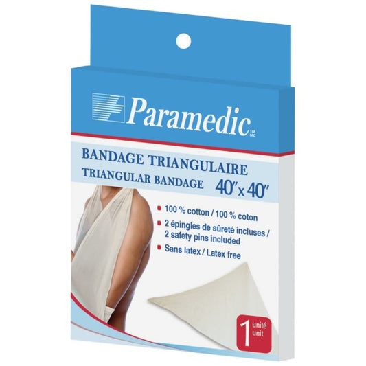 Bandage triangulaire pour ambulancier paramédical