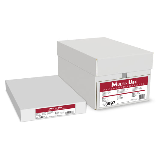 Domtar 17" Multiuse 20/92 Paper - 2500 Pack