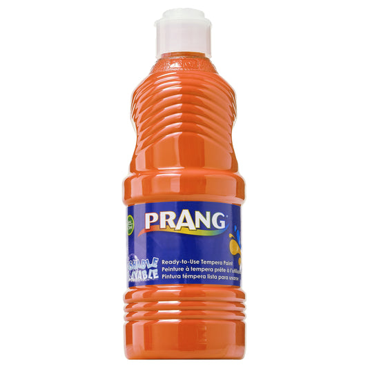 Peinture à la détrempe lavable Prang - 473 g - Orange