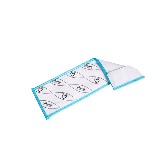 Vileda r-MicroOne Premium Microfibre CombiSpeed Pro Mop - Single Use - White - 16"