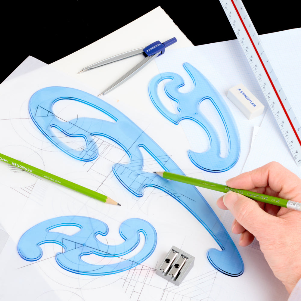 Stylos Staedtler French Curve, lot de 3