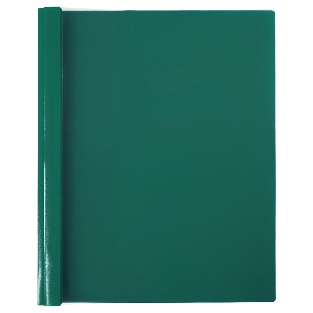Couvertures de rapport transparentes Winnable – 11,5" x 9,5" – Vert