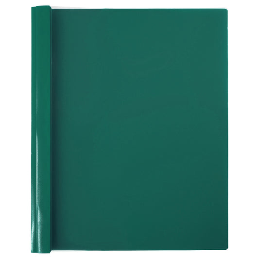 Couvertures de rapport transparentes Winnable – 11,5" x 9,5" – Vert
