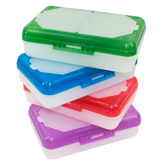 Filemode Pencil Box with Organizer - Assorted Colours