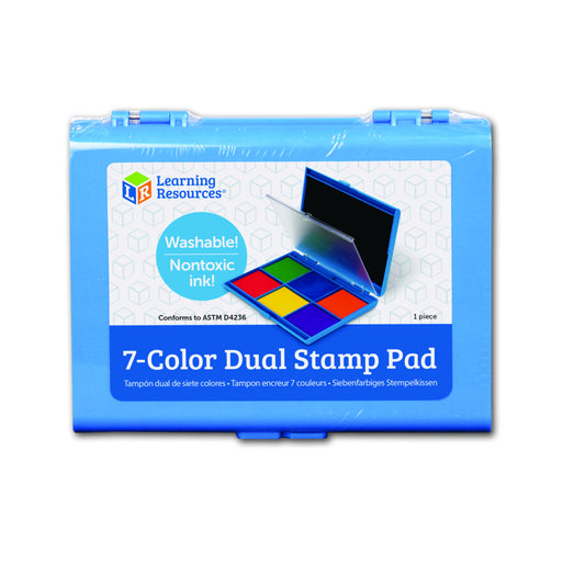 Tampon encreur Learning Resources - Sept couleurs