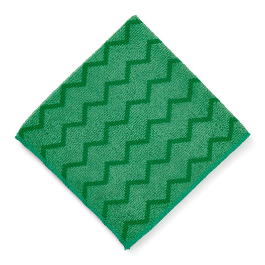 Chiffon en microfibre tout usage Rubbermaid HYGEN - Vert 40,6 x 40,6 cm