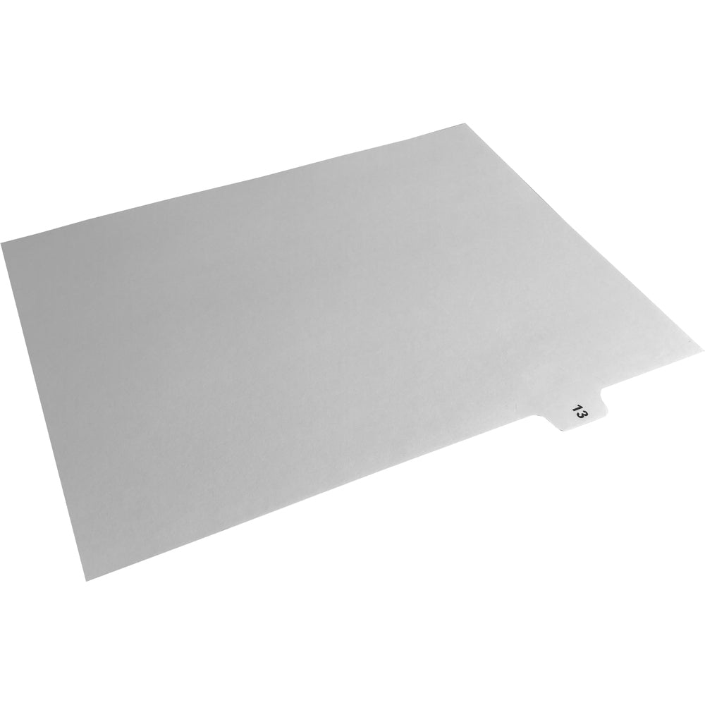 Index numéroté Southwest blanc n° 13, coupe 1/10e, paquet de 25