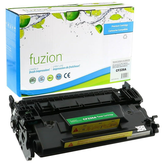 fuzion HP 26A (CF226A) Compatible Toner Cartridge - Standard Yield - Black