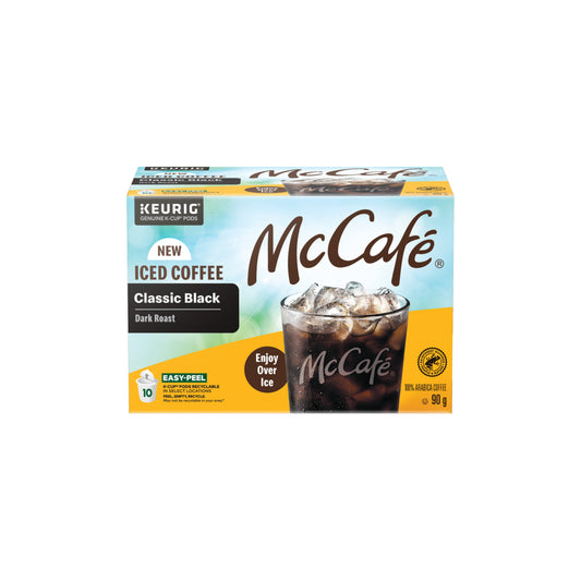 McCafé Brew Over Ice K-Cup Coffee Pods - Classic Black - 10 Pack