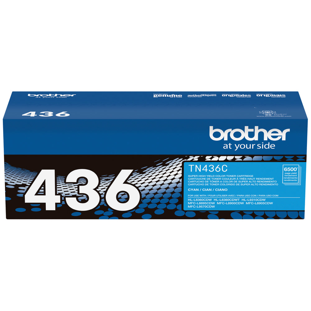 Cartouche de toner Brother TN436C, très haut rendement (TN436C)