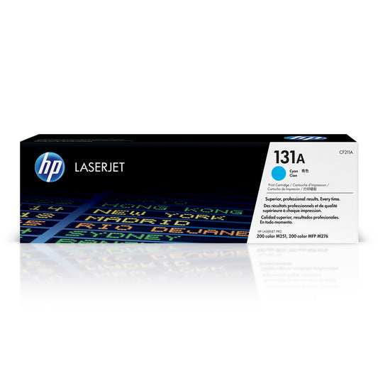 HP 131A (CF211A) Cyan Original LaserJet Toner Cartridge