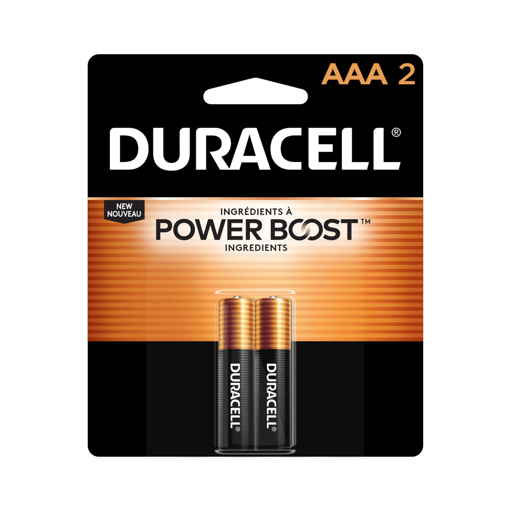 Duracell Alkaline AAA Batteries - 2 Pack