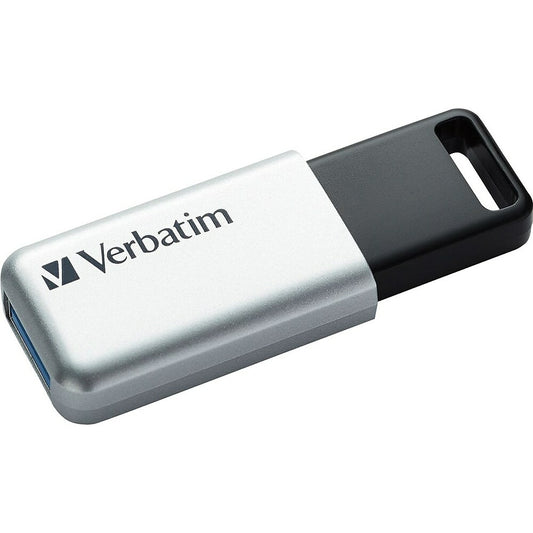 Clé USB 3.0 Verbatim Store 'n' Go Secure Pro 32 Go avec cryptage matériel AES 256 - Argent