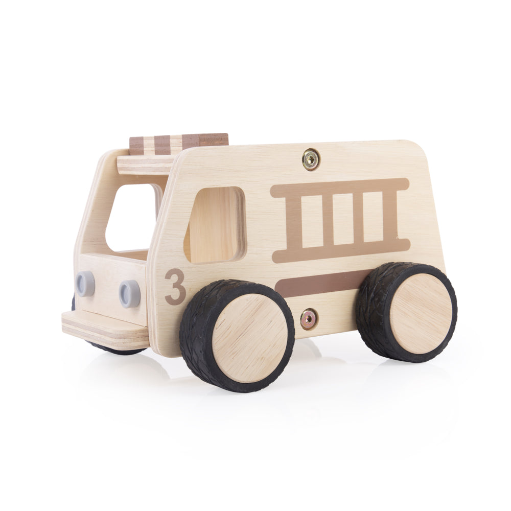Camion de pompiers en bois Guidecraft