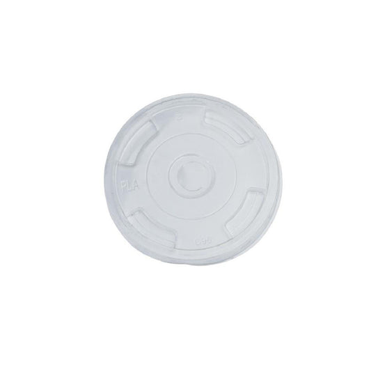 Eco-Packaging Compostable Flat Lids for EP-QC7 - 1000 Pack