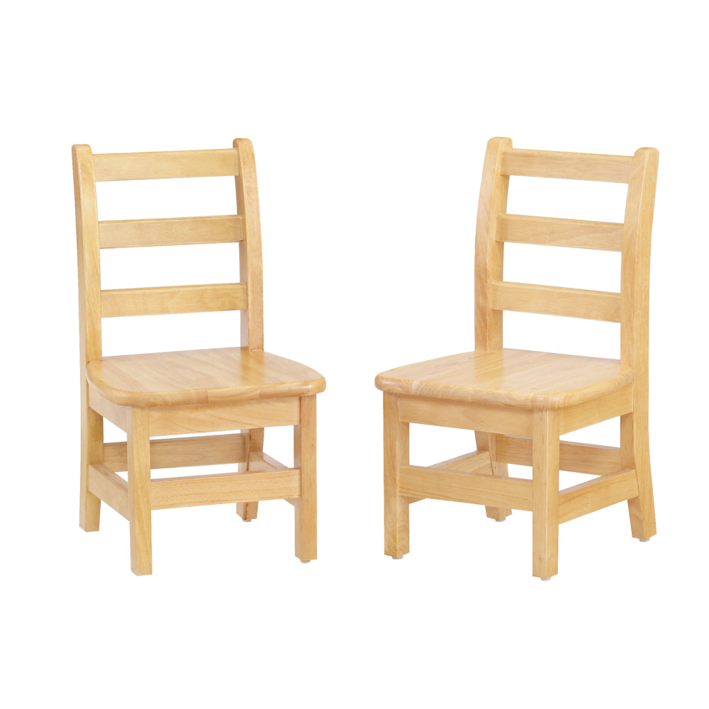 Jonti-Craft KYDZ Ladderback Chair Pair - 10" H - 2 Pack