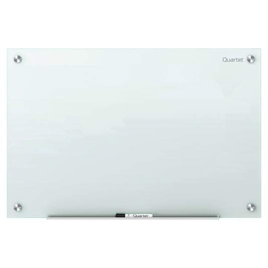 Quartet Infinity Magnetic Glass Dry-Erase Board, White, 96" x 48" (20117)