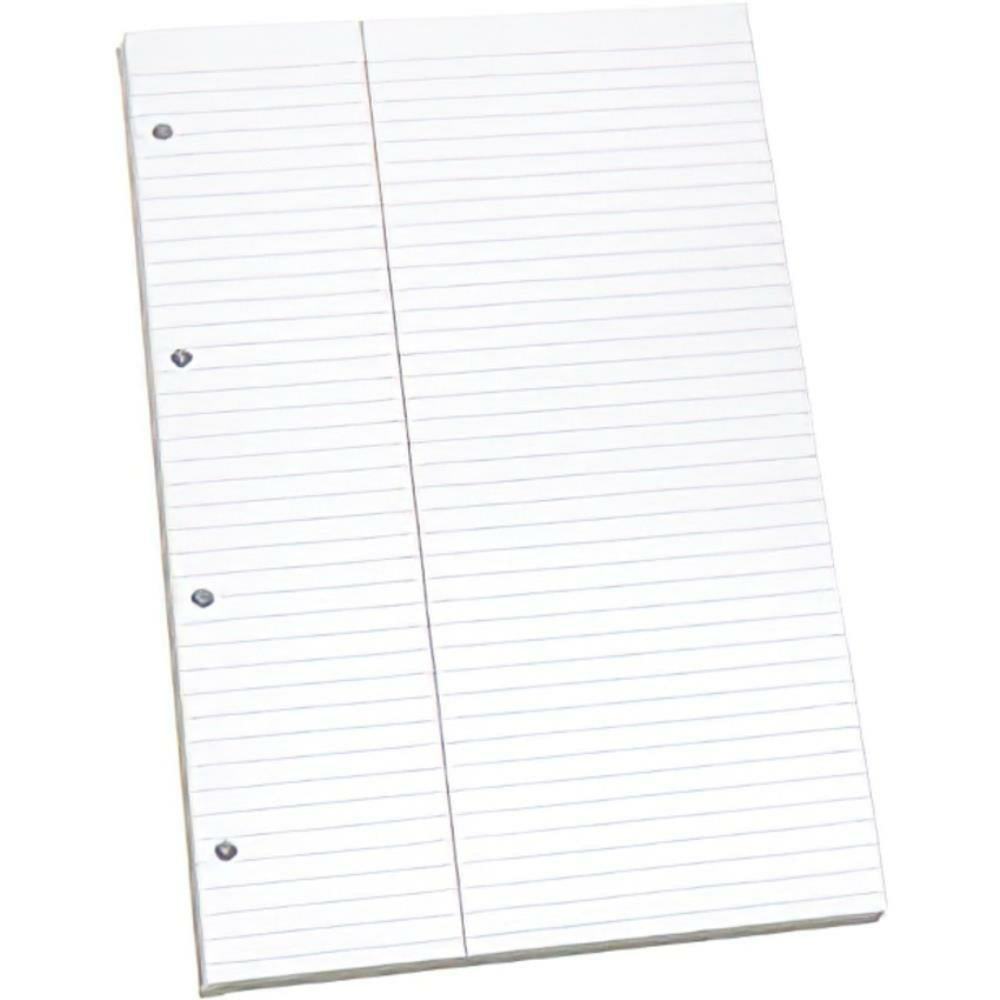 Bloc de papier ligné Supreme White Trial/Evidence 14"