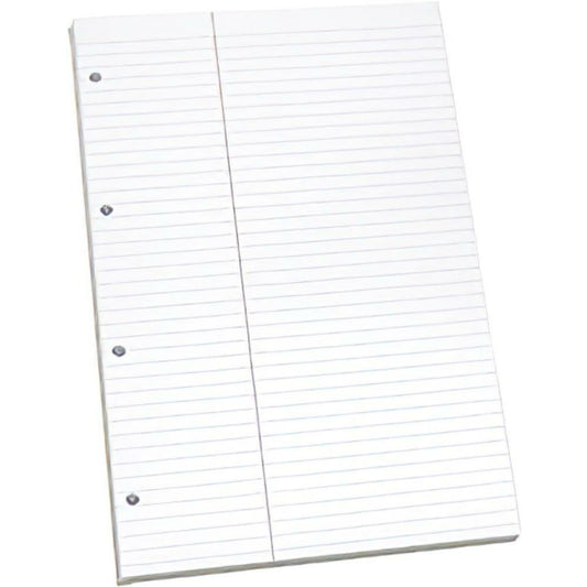 Supreme White Trial/Evidence Ruled Paper Pad 14"