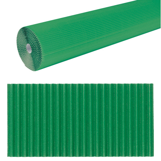 Pacon Corobuff Corrugated Paper Roll Emerald