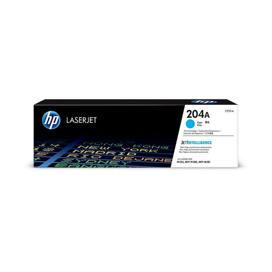 HP 204A (CF511A) Cyan Original LaserJet Toner Cartridge