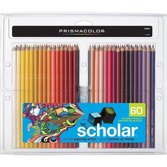 Crayons de couleur Prismacolor Scholar - Paquet de 60