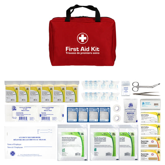 Wasip Federal Occ. B Nylon First Aid Kit - Large - 6+ People
