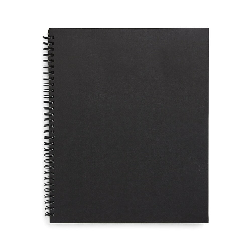 Carnet de notes à couverture souple et ligné TRU RED - Noir