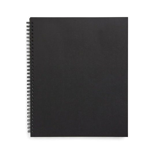 TRU RED Large Soft Cover Ruled Notebook - Black