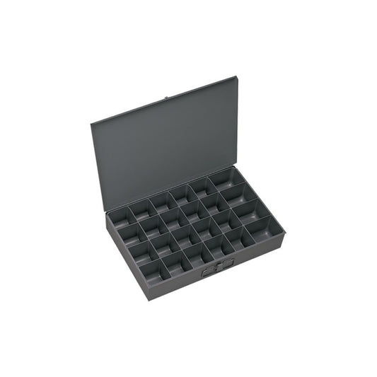 Durham Compartment Steel Scoop Boxes - 2" H x 13-3/8" W